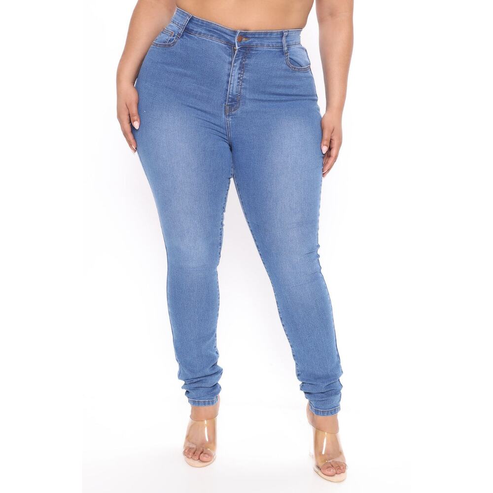 Fashion Nova Supernatural High Rise Jeans 3X